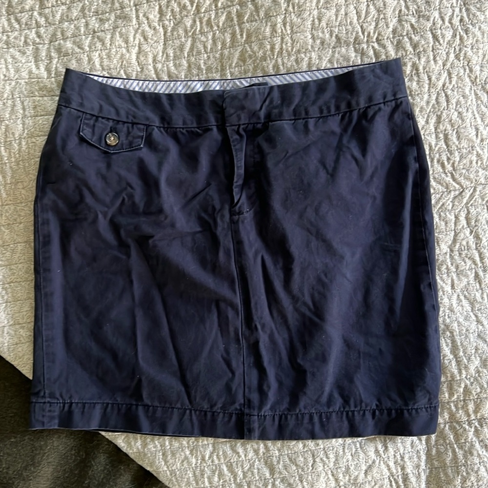 Tommy Hilfiger Navy Blue Skirt